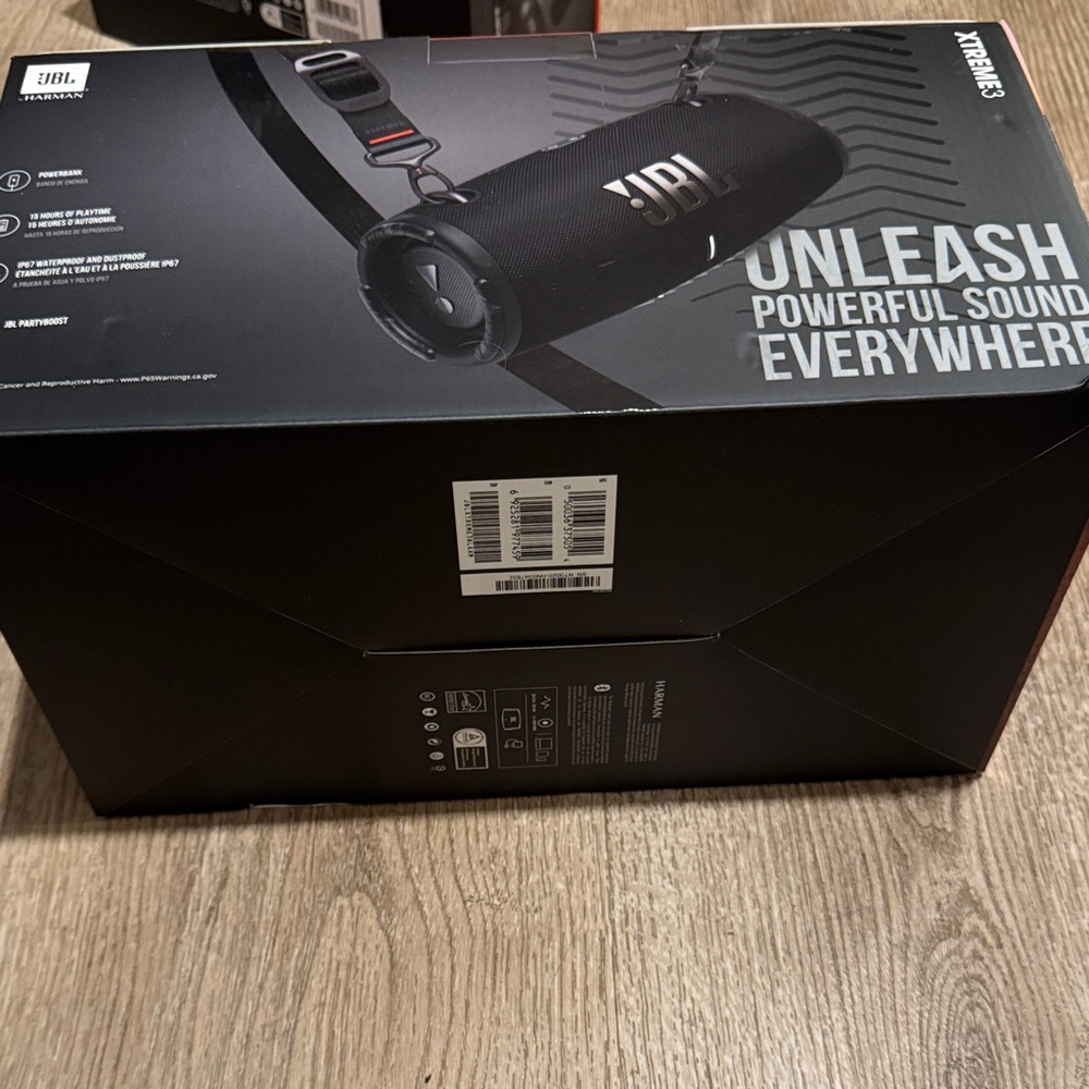 JBL Harman xtreme3 speakers